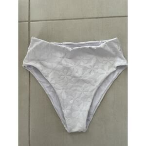 Kenny Flowers Swim Bikini Bottom High Waist Santorini Floral